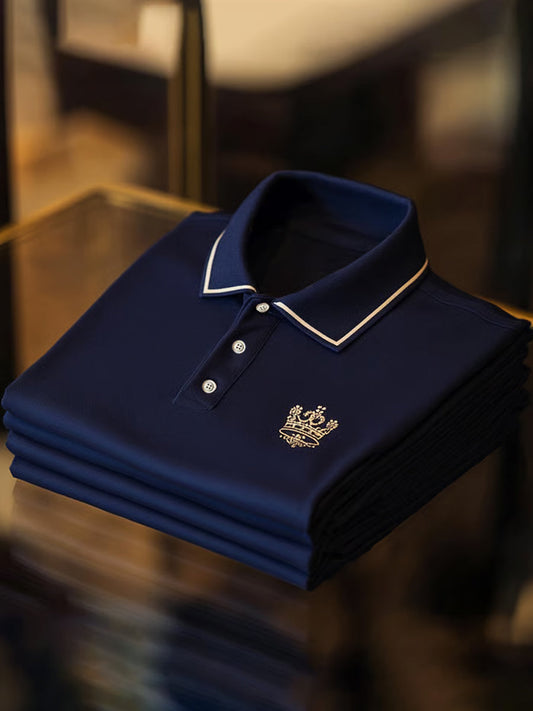 Мъжки реколта почивка бизнес случайни поло риза