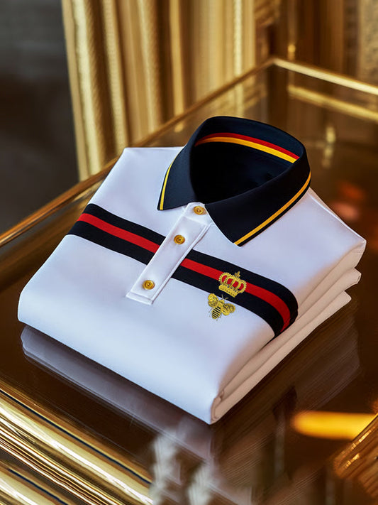 Мъжки реколта почивка бизнес случайни поло риза