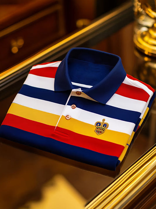 Мъжки реколта почивка бизнес случайни поло риза