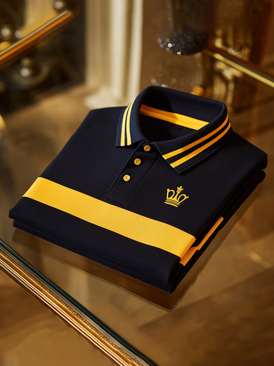 Мъжки реколта почивка бизнес случайни поло риза