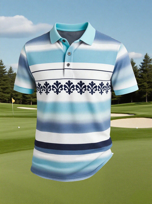 Мъжки реколта почивка бизнес случайни поло риза