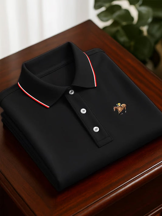 Мъжки реколта почивка бизнес случайни поло риза