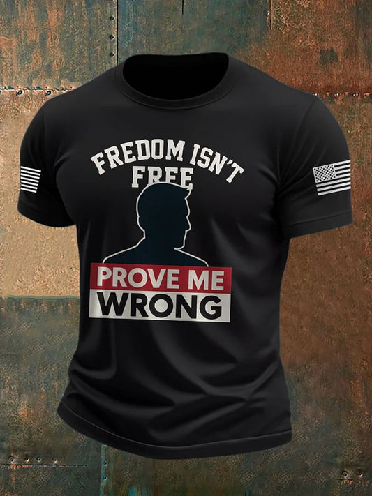 Мъжки charlie kirk turning point сащ trump възпоменателна тениска