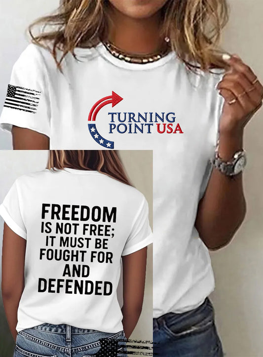 Жените реколта свобода американски случайни възпоменателни къс ръкав