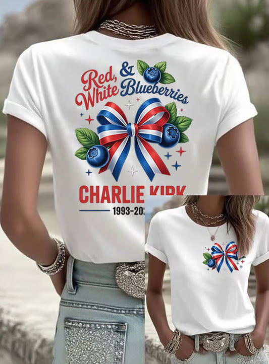 Жените реколта свобода американски случайни възпоменателни къс ръкав