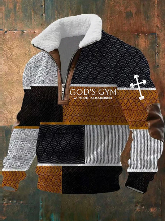 Мъжки реколта изкуство вяра случайни суитчър