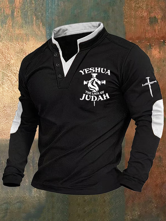 Мъжки ретро вяра суитчър