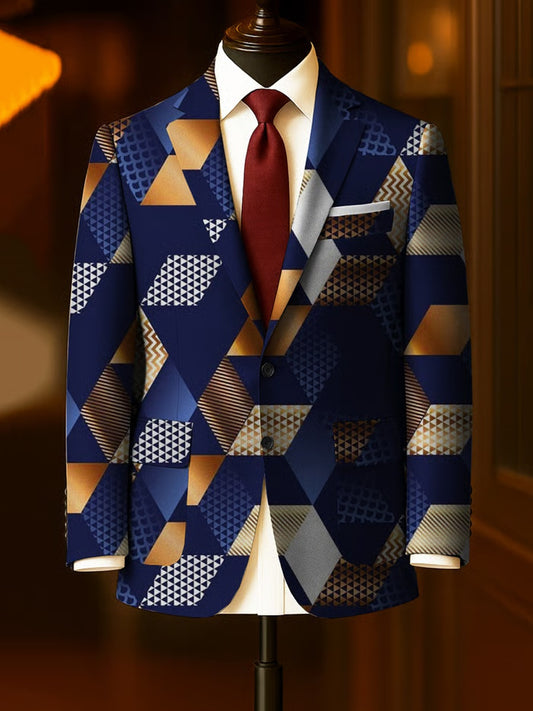 Мъжки реколта бизнес случайни блейзър