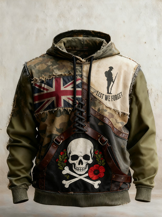 Ден за възпоменание на мъжете "забрави ме не" мак hoodie