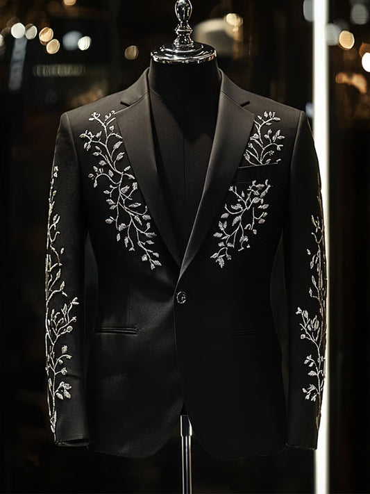 Мъжки реколта бизнес случайни блейзър