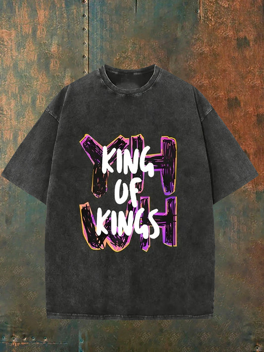 Мъжки реколта затруднено християнски измити случайни тениска