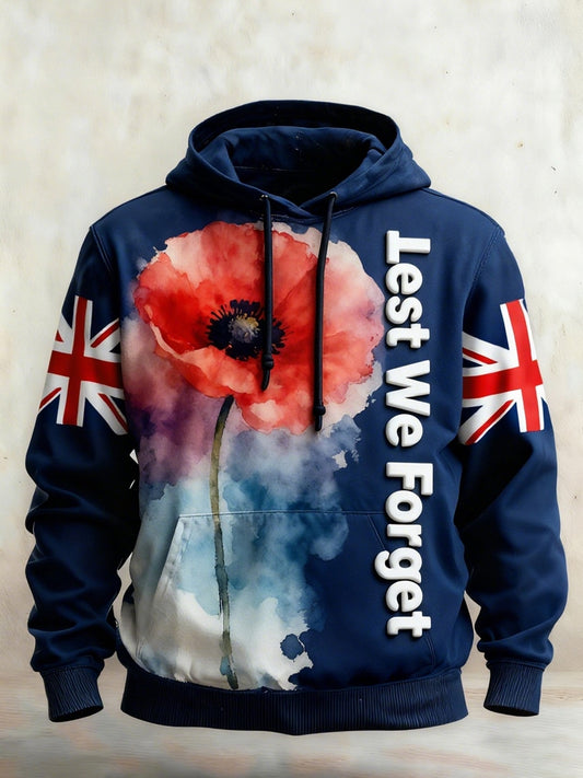 Ден за възпоменание на мъжете "забрави ме не" мак hoodie