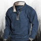Мъжки ретро western печат случайни zip top