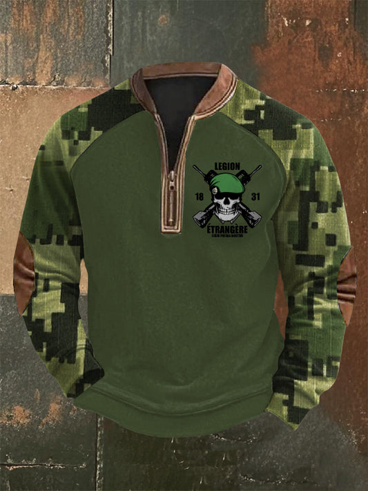 Мъж реколта чуждестранен полк гвардия