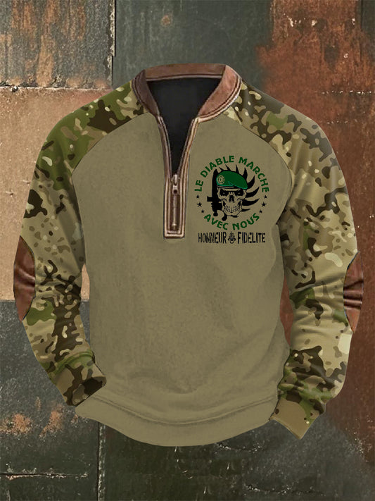 Мъж реколта чуждестранен полк гвардия