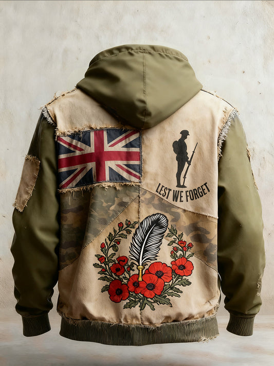 Ден за възпоменание на мъжете "забрави ме не" мак hoodie