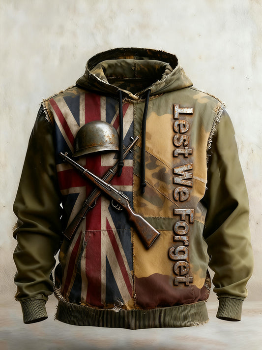 Ден за възпоменание на мъжете "забрави ме не" мак hoodie