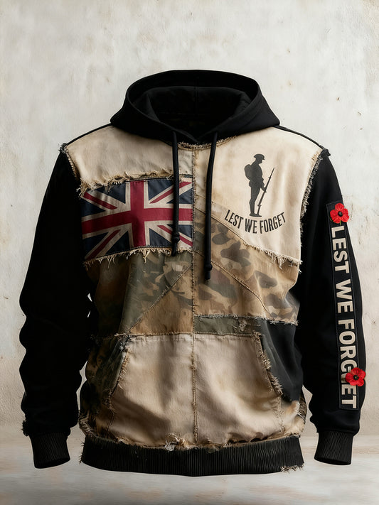 Ден за възпоменание на мъжете "забрави ме не" мак hoodie