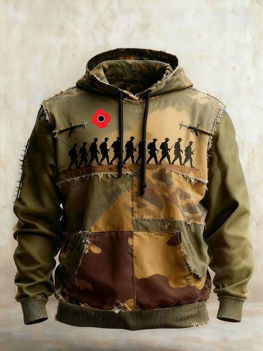 Ден за възпоменание на мъжете "забрави ме не" мак hoodie