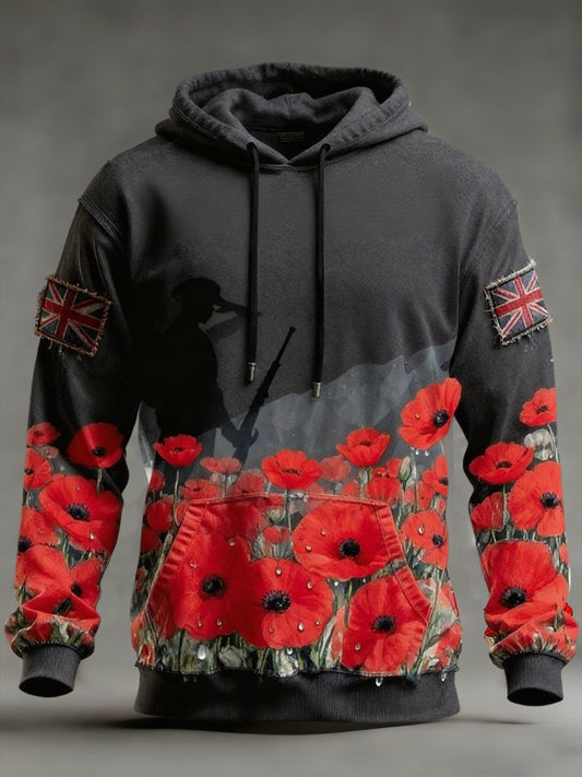 Ден за възпоменание на мъжете "забрави ме не" мак hoodie