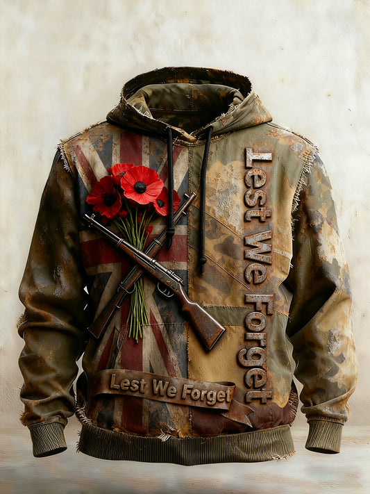Ден за възпоменание на мъжете "забрави ме не" мак hoodie
