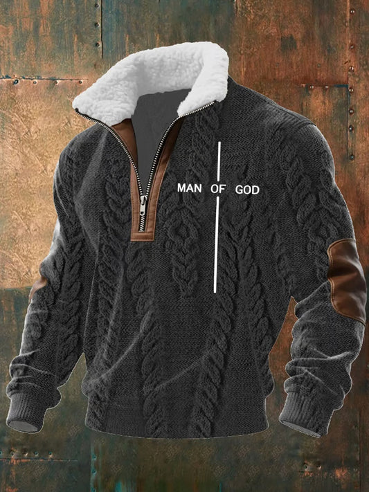 Мъжки реколта изкуство вяра случайни суитчър